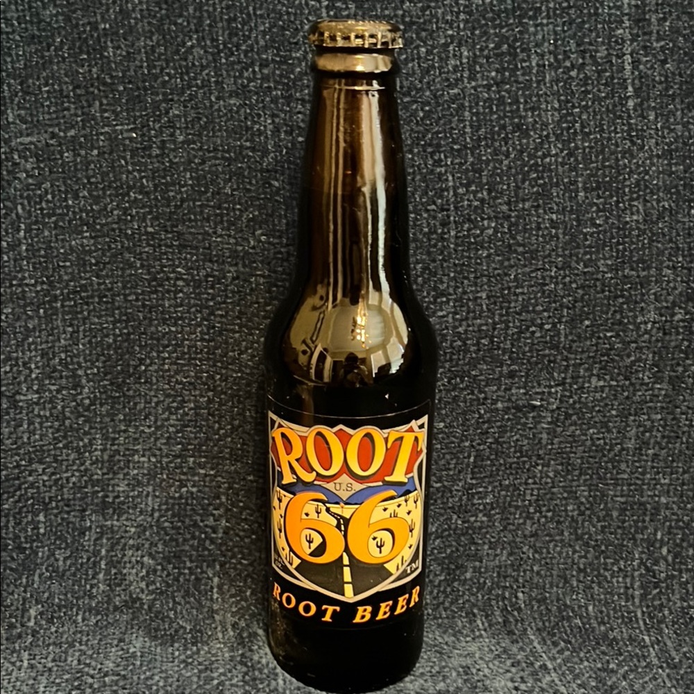 Vintage Unopened Bottle Of ROOT 66 Root Beer